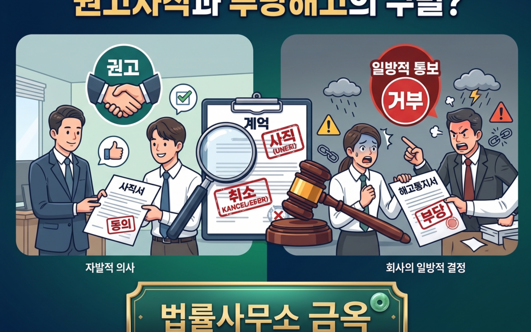 권고사직 vs 부당해고, 꼭 알아야 할 실무 대응 전략
