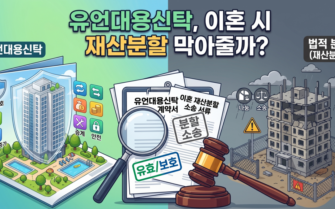 유언대용신탁과 재산분할